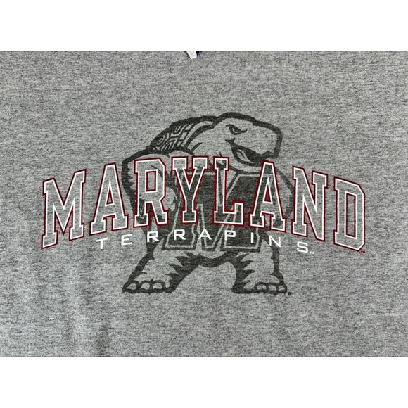 Champion Maryland Terrapins T Shirt Mens XL Grey NWT College Football Basketball - Picture 2 of 11